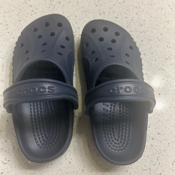 CROCS Kids Dark Blue Sandals - Picture 2 of 4